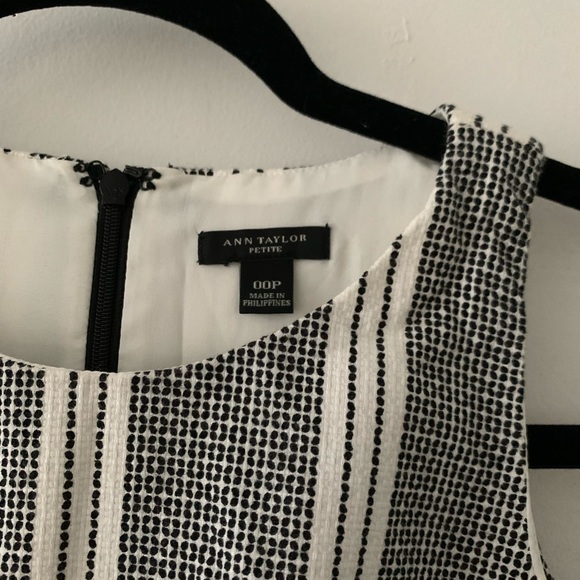 Ann Taylor Petite Stripe Dress - Picture 3 of 4